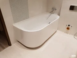 Пристенные ванны фото