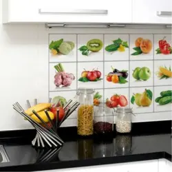 Self-adhesive photos for the kitchen