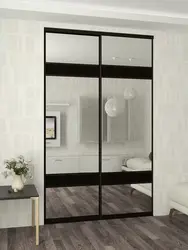 Wardrobe doors photo mirror