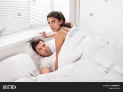 Photo of husband in bedroom