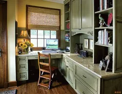 Books in the kitchen photo