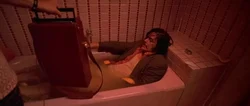 Electric shock in the bath photo