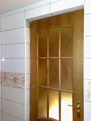 Doorway in the bathroom photo