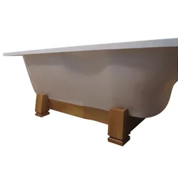 Photo of a bathtub on a stand