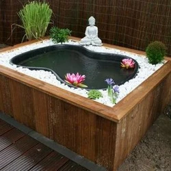 Bath In The Garden Photo