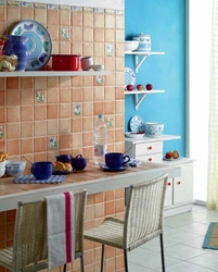 Combined tiles kitchen photo