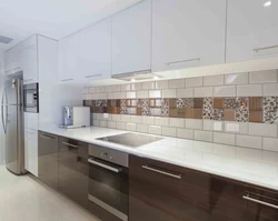 Combined tiles kitchen photo