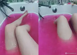 Bath with shimmer photo