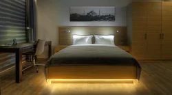 LED bedroom lighting photo