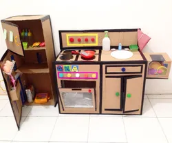 Кухня Из Бумаги Фото