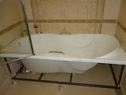 Bathtub on photo frame