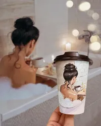 Coffee In The Bathroom Photo
