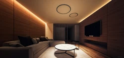 Floating Living Room Interior Photo