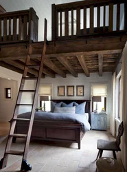 Bedroom With Stairs Photo