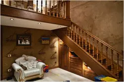 Bedroom With Stairs Photo