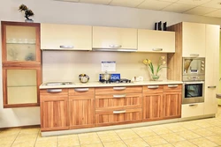 Golden Oak Kitchen Photo