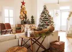 Christmas Tree In The Kitchen Photo