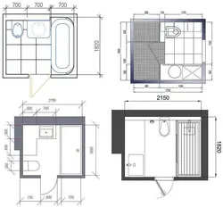 Bathroom furniture dimensions photo