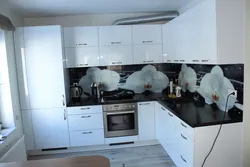 White kitchen pvc photo