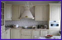 White kitchen pvc photo