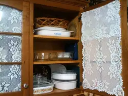 Lace in the kitchen photo