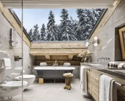 Bath in the mountains photo