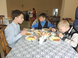 Orphanage kitchen photo