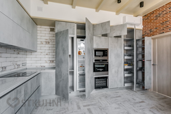 Кухня бетон Чыкага фота
