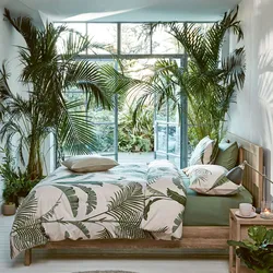 Пальмы в спальне фото