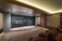 Living room in the theater photo