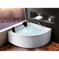 Photo of bath with massage