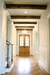 Photo Of A Hallway With Beams
