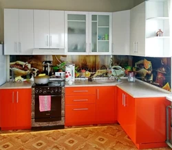 Kitchen With Gerberas Photo