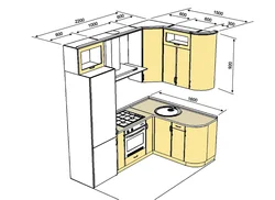Drawings Of Small Kitchens Photos