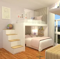 Zoning children's bedroom photo