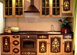 Kitchens with ornaments photo