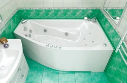 Corner baths show photos