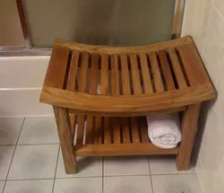 Bathroom benches photo