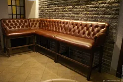 Leather Sofas Kitchen Photo
