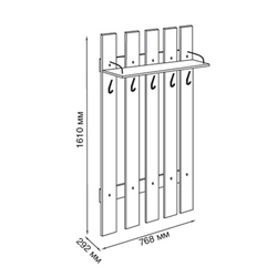 Прихожая Вешалка Чертеж Фото