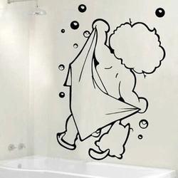 Bath Stencils Photo