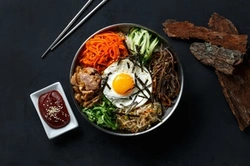 Korean food cafe photo