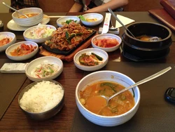 Korean food cafe photo