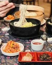 Korean food cafe photo