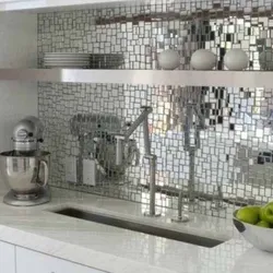 Mirror Mosaic Kitchen Photo