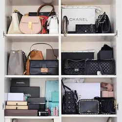 Wardrobe For Bags Photo