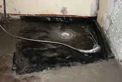 Стяжка в ванной фото