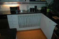 Kitchen near the radiator photo