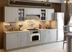 Kitchen oak cream photo