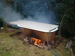 Heated bath photo